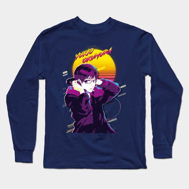 Yukio Okumura - Ao no Exorcist (Blue Exorcist) Long Sleeve T-Shirt by 80sRetro